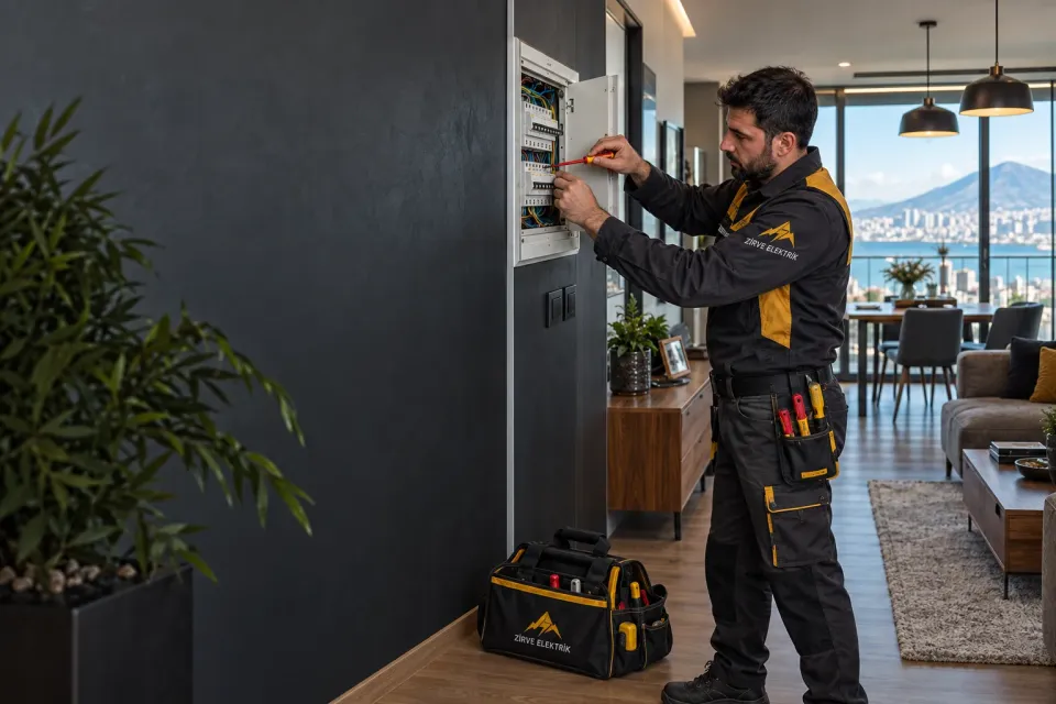 İzmir Zirve Elektrik Anahtar ve Hat Yenileme İşleri hizmet süreci görseli