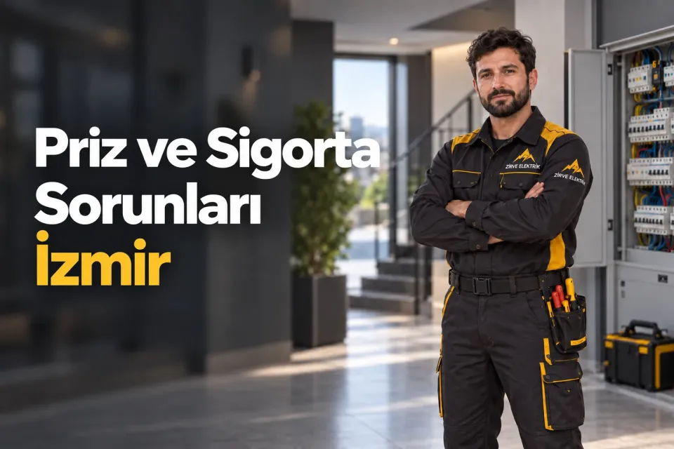İzmir Zirve Elektrik Priz ve Sigorta Sorunları hizmet süreci görseli
